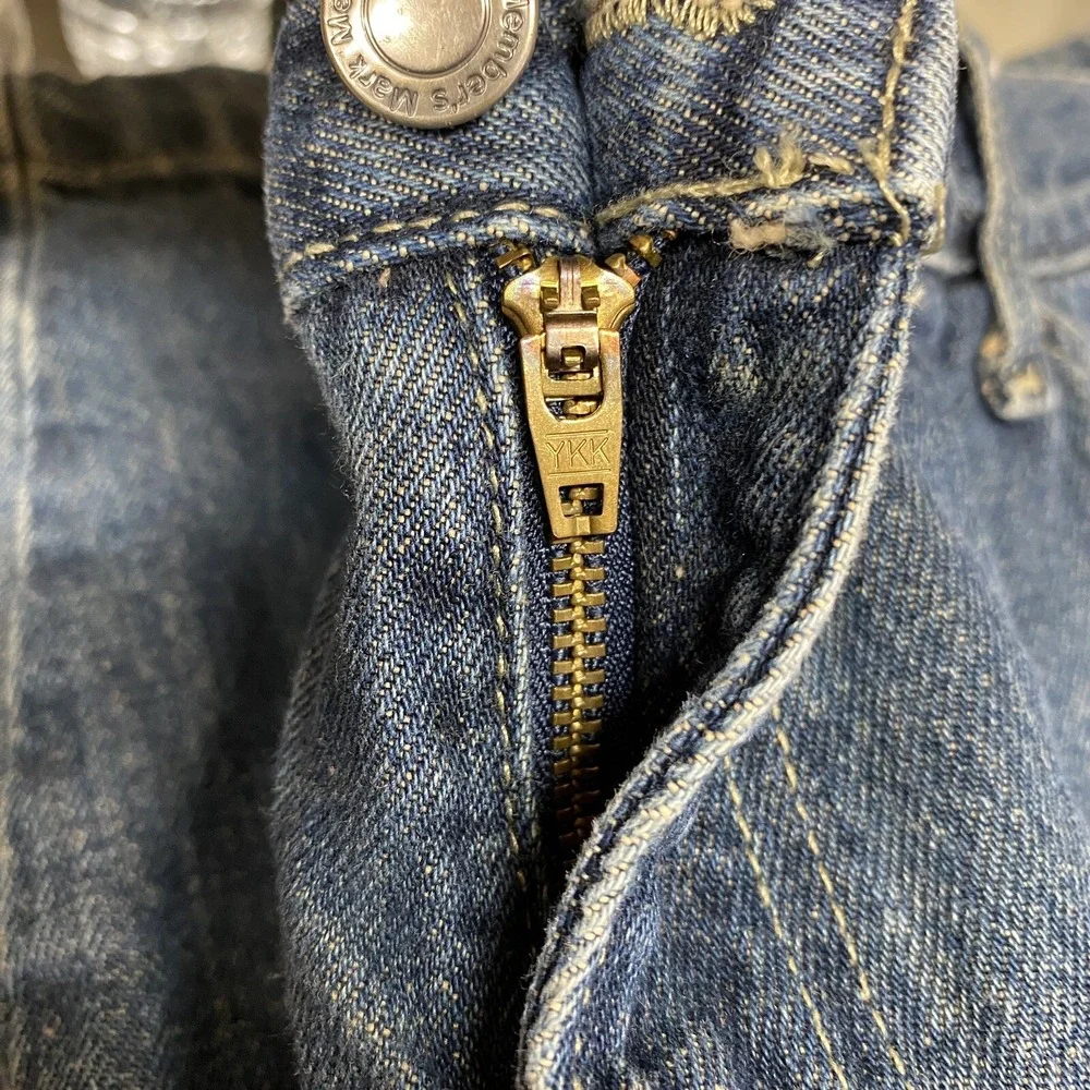 VTG Members Mark Shorts Men 38 Blue Denim Carpenter Workwear Skater Y2K Baggy